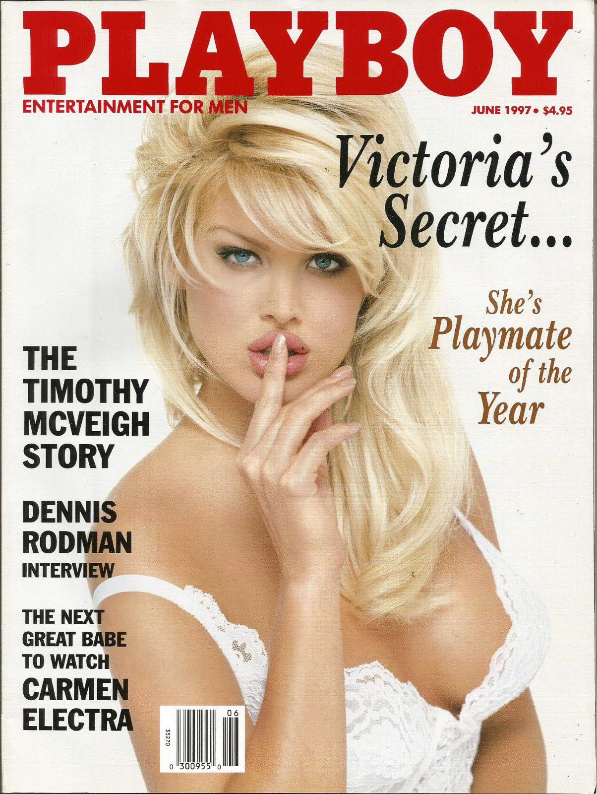 Playboy 1997 June Issue Women's Fashion Magazine
| Playboy 1997 June Cover Art Calendar
| Playboy 1997 June Women's Nak
