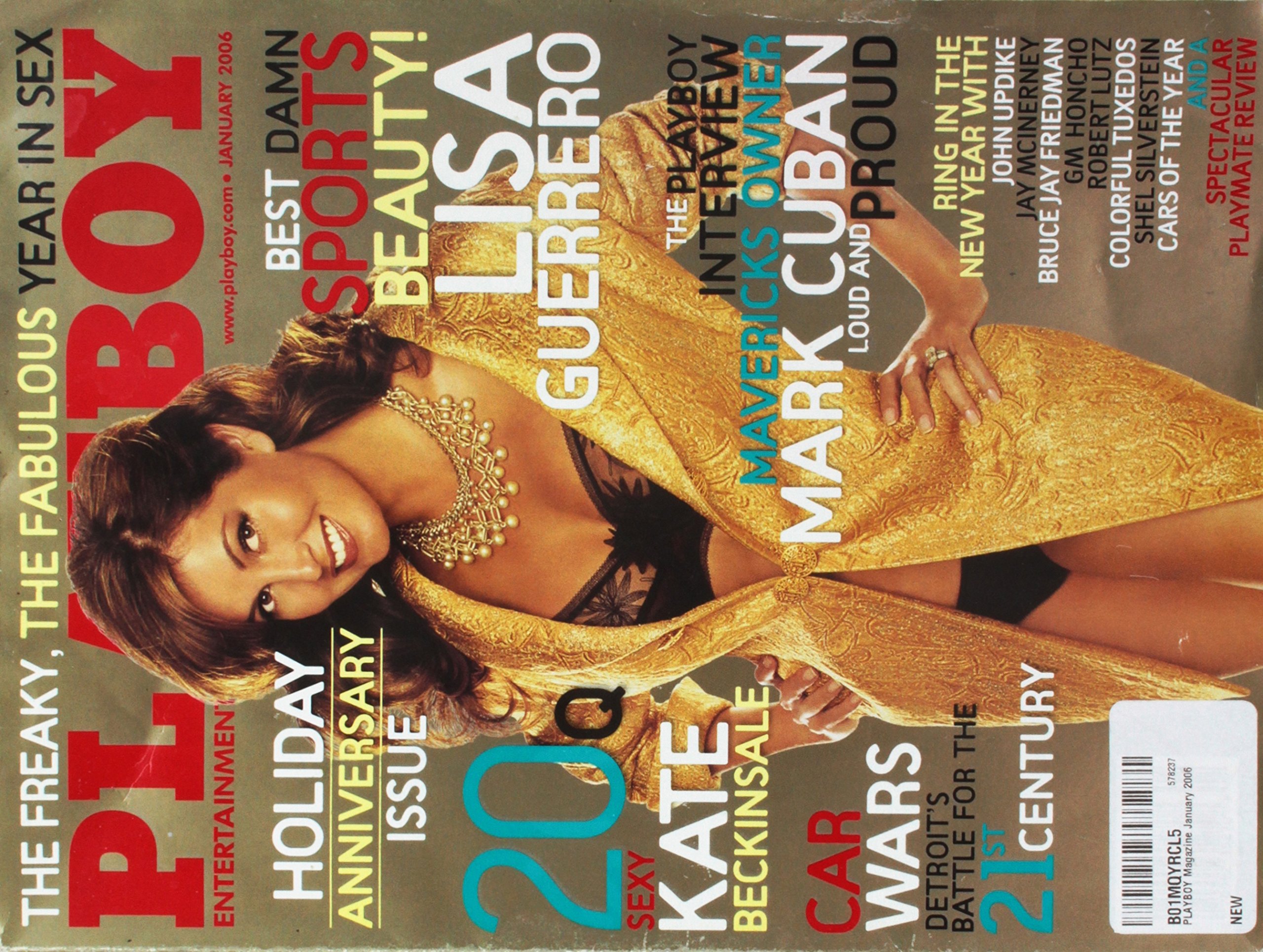 Playboy Magazine January 2006 Issue for Adult Men Entertaining Reads and Photos